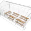 Tent 4x8 - Afbeelding 4