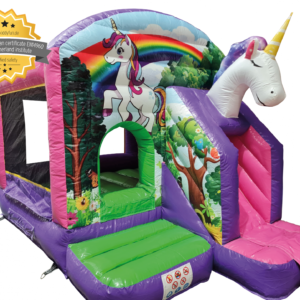 Springkussen Eenhoorn 4×3 meter.