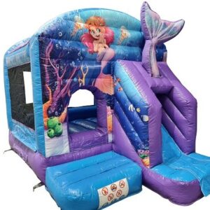 Springkussen Kleine zeemeermin 4×3 meter