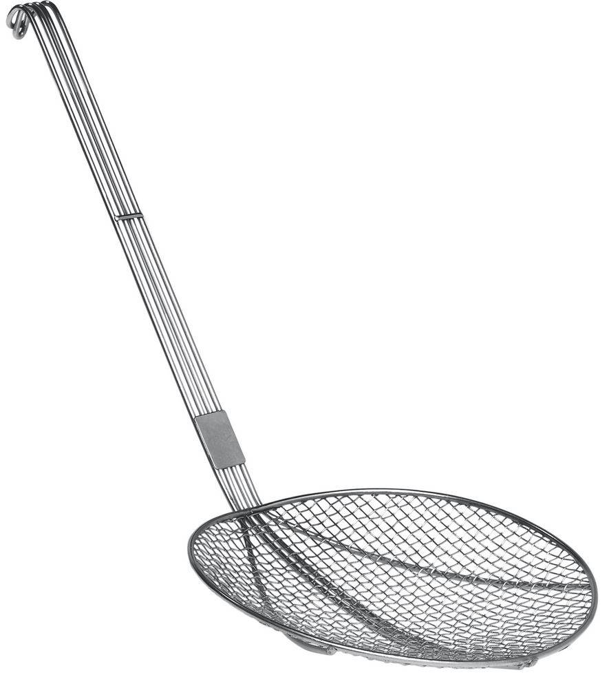 Frituurschep rvs 18 cm.