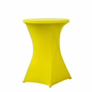 Statafelrok stretch Geel